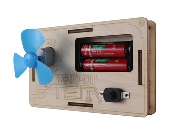 STEM Toys | Propeller Circuit Educational Science DIY Kit – Personalized Gift for Kids, Boys and Girls | Kids Activity Kits