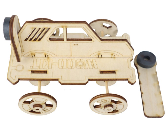 STEM Spielzeug | Magnetischer Rennfahrer Bildungs-Wissenschaft DIY Kit – Personalisiertes Geschenk für Kinder, Jungen und Mädchen | Aktivitätssets für Kinder