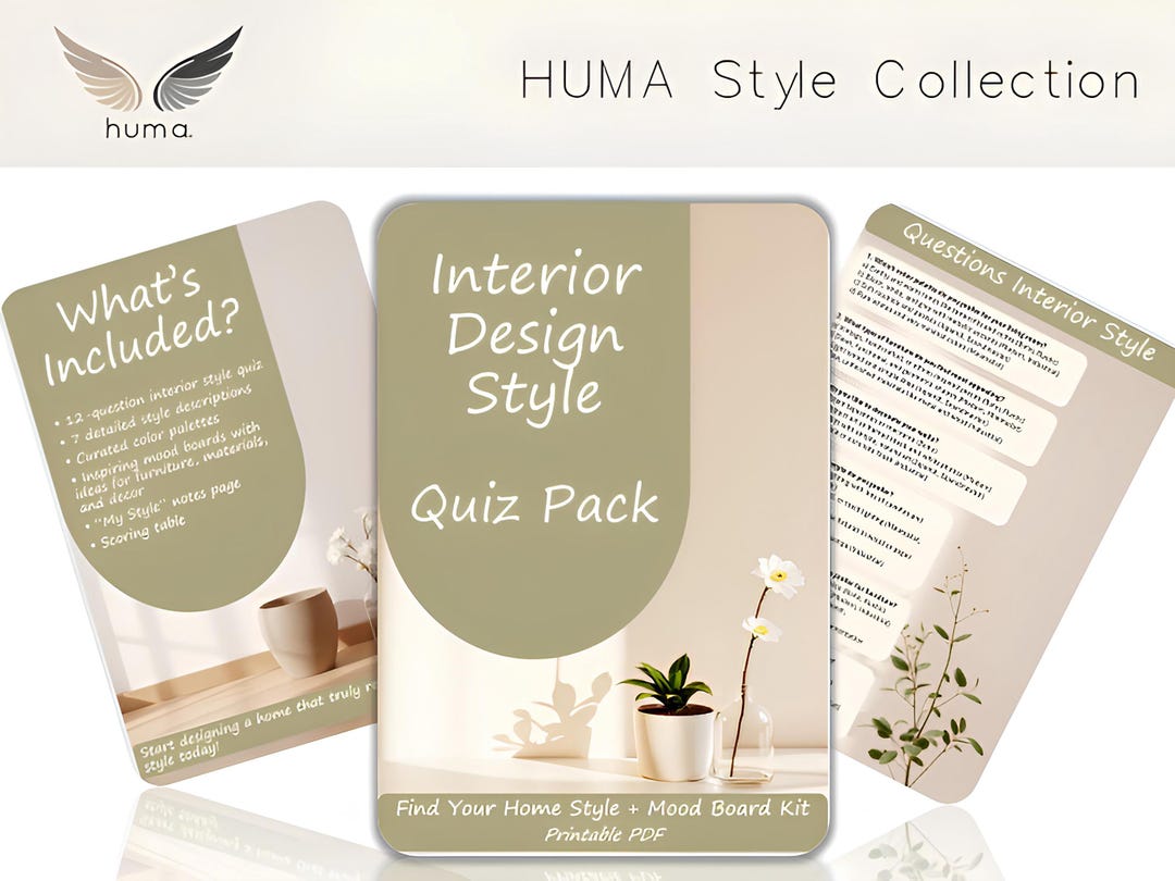 Interior Design Style Quiz | Home Style Printable | Interior Style ...
