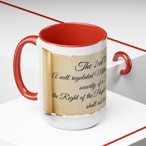 15 Oz, "2a" Two-tone Coffee Mugs - Etsy