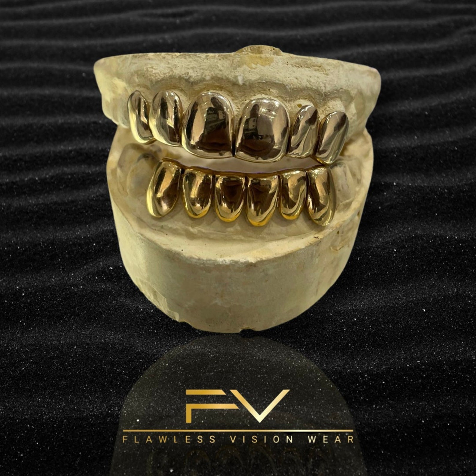 Real Solid Gold Grillz, Custom Gold Jewelry, Gold Teeth, Sterling