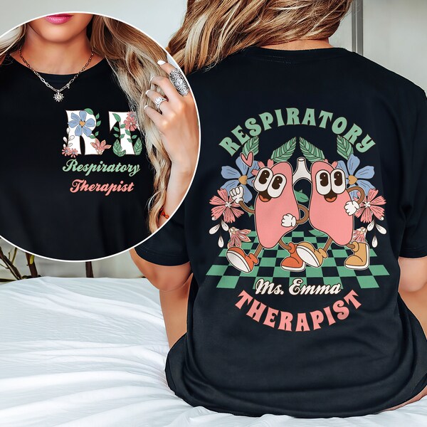 Groovy Respiratory Therapy RT Shirt, Funny Lung Therapist Shirts, Lung Squad T-shirt, Gift for Respiratory Therapist