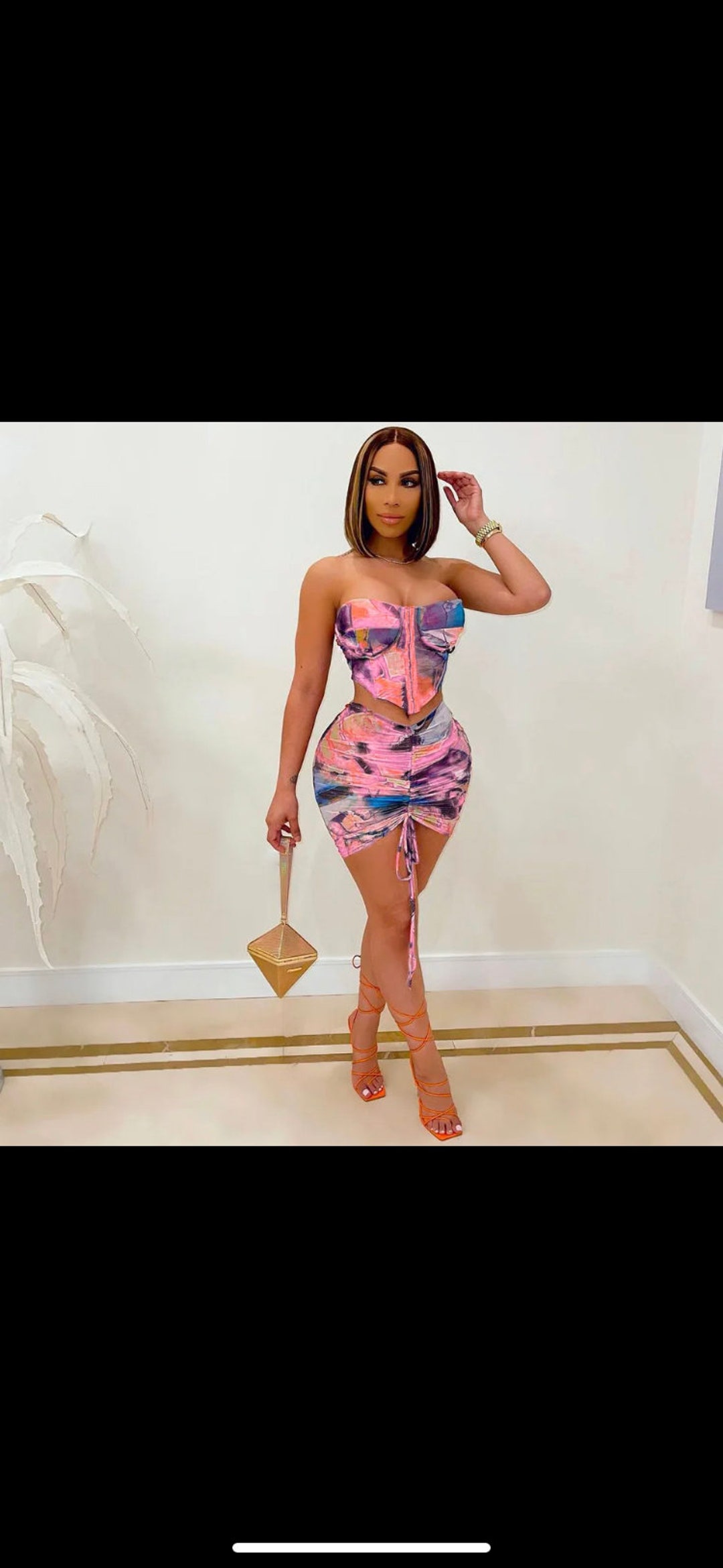 She A Baddie Two Piece Set Etsy