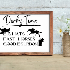 Kentucky Derby Party Printables PNG/SVG Cut File - Derby Design - Horse Racing - Derby - Run For The Roses- Kentucky Derby Bourbon