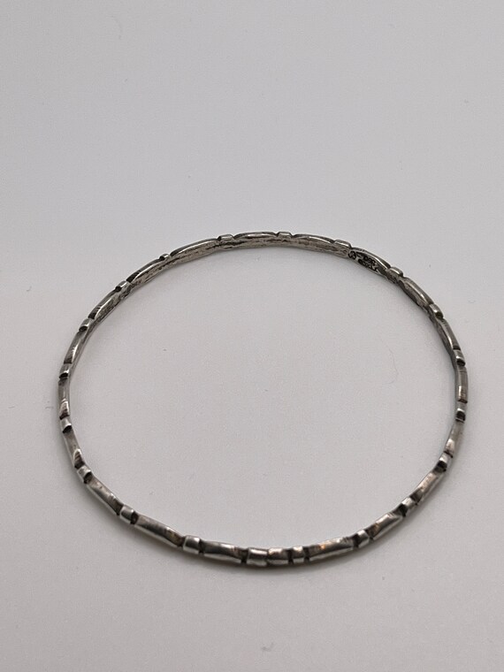 Vintage Sterling Silver One Size Bracelet