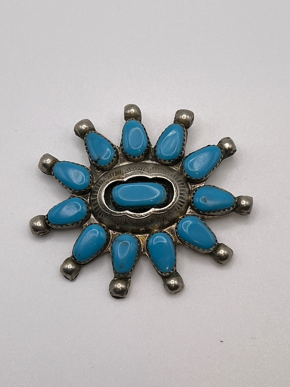 Vintage Native American Style Pin or Pendant
