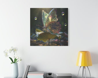 Classic Canvas of a fantasy butterfly