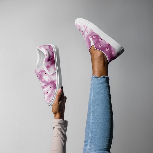 Little Pink Women’s slip-on canvas shoes