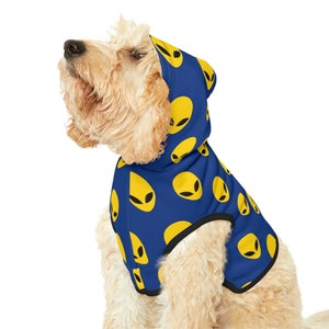 Little Yellow Man Dog Hoodie