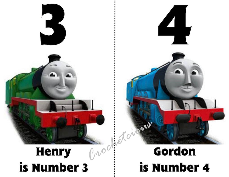 Thomas Train Numbers Thomas & Friends Number Flashcards, Numbers 1-10, Pre-school, Toddler ...