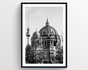Berlin Cathederal and TV Tower