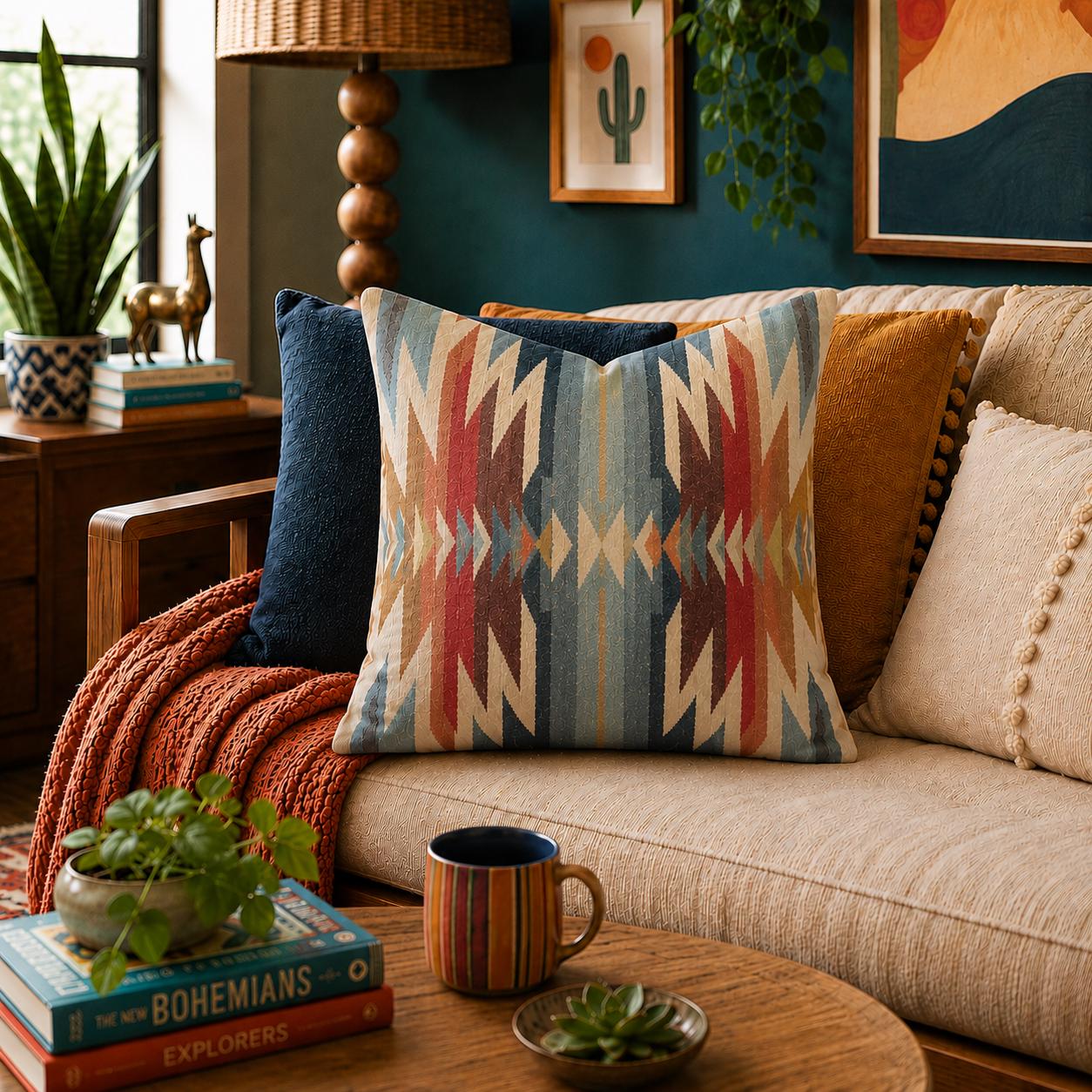 Woolrich Pillow - Etsy