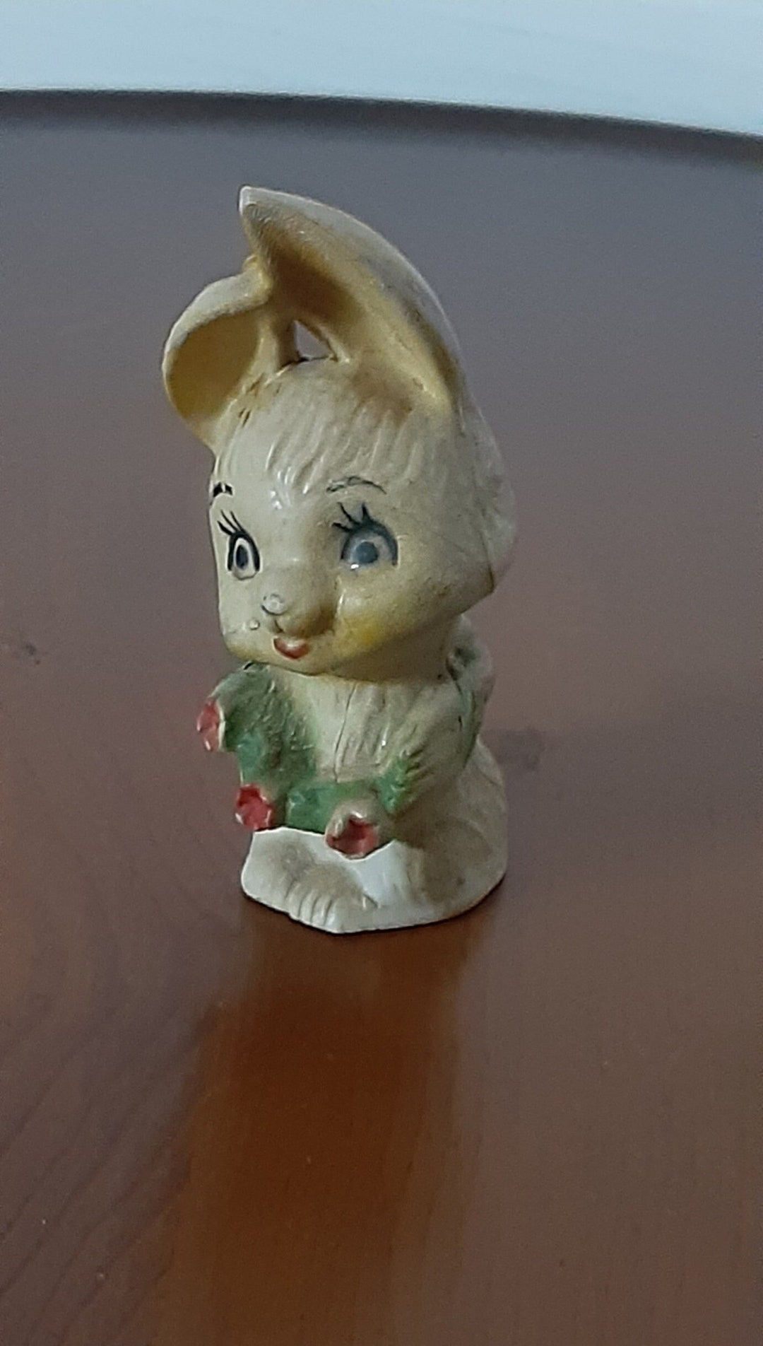 Vintage Miniature Molded Plastic Bunny - Etsy