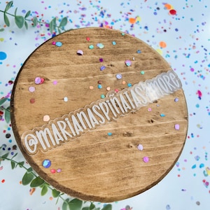 Physical Watermark, Watermark Sign, Business Name Prop, Business Name Prop, Photo Prop, Flat Lay Watermark, Acrylic Watermark,