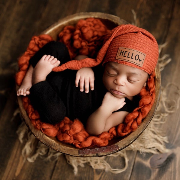 Newborn Sleepy Cap, Newborn Prop, Newborn Cap, Newborn Hat, Newborn Photo Prop, Newborn Photography, Newborn Photography Prop, Sleepy Cap