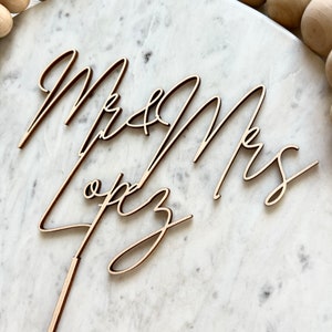 Wedding Cake Topper, Last Name Cake Topper, Cake Topper, Custom Cake Topper, Wedding, Wedding Decor, Bridal Shower, Wedding, Wedding Cake