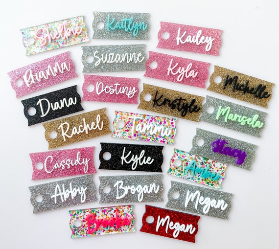 Stanley Name Plates, Stanley Name Plate, Stanley Cup Accessories, Stanley  Cup, Personalized Name Tag for Stanley Lid 