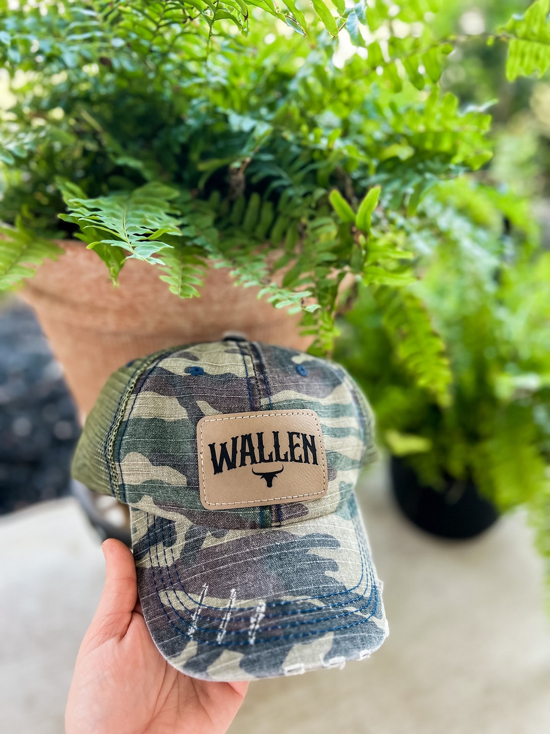 Wallen Hat Wallen Wallen Hat Country Concert Etsy