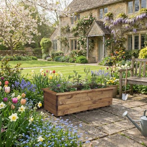 Charles Taylor Country Extra Large Wooden Planting Bed L475xW1090xH330mm