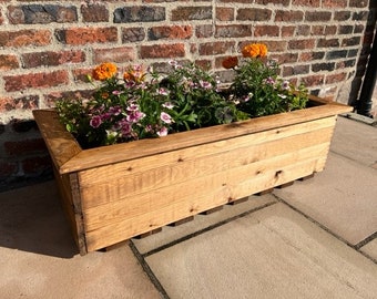 Extra Large Wooden Planting Bed