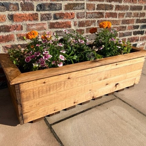 Extra Large Wooden Planting Bed