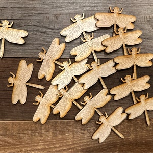 Laser cut dragonfly for crafts, dragonfly blanks for DIY, laser cut dragonfly for decor magnet DIY, dragonfly cutouts for creating