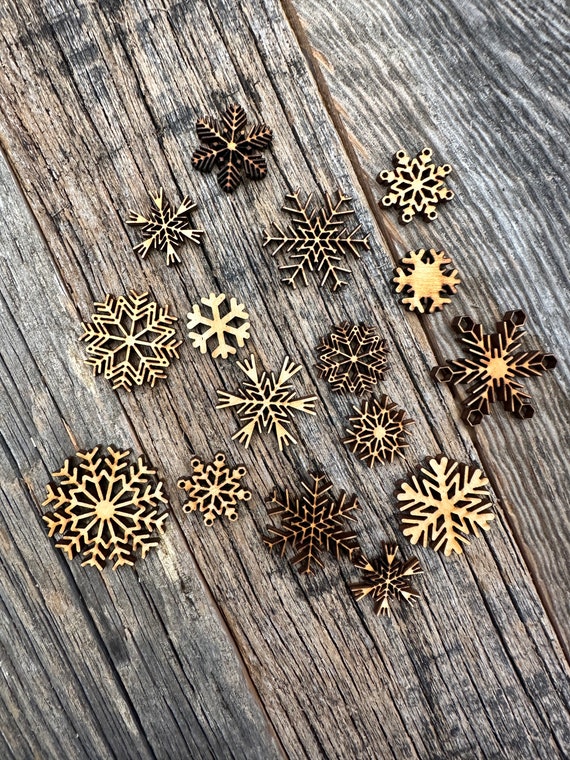 Buy Bulk Laser Cut Tiny Snowflakes for Crafts, Bulk Laser Cut
