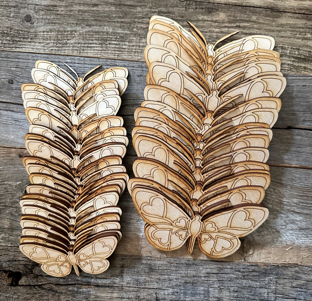 Bulk Laser Cut Butterflies for Crafts, Bulk Laser Cut Butterfly, Laser