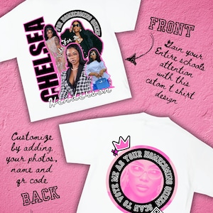 Homecoming Queen T-shirt: Class Campaign Design (Canva Template)
