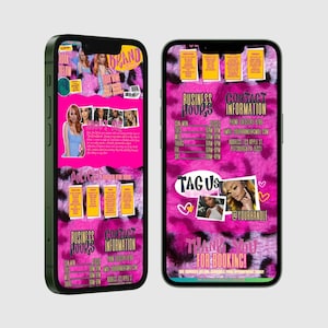 Acuity Scheduling Canva Template: Website Design for MUA, Lash & Nail Tech