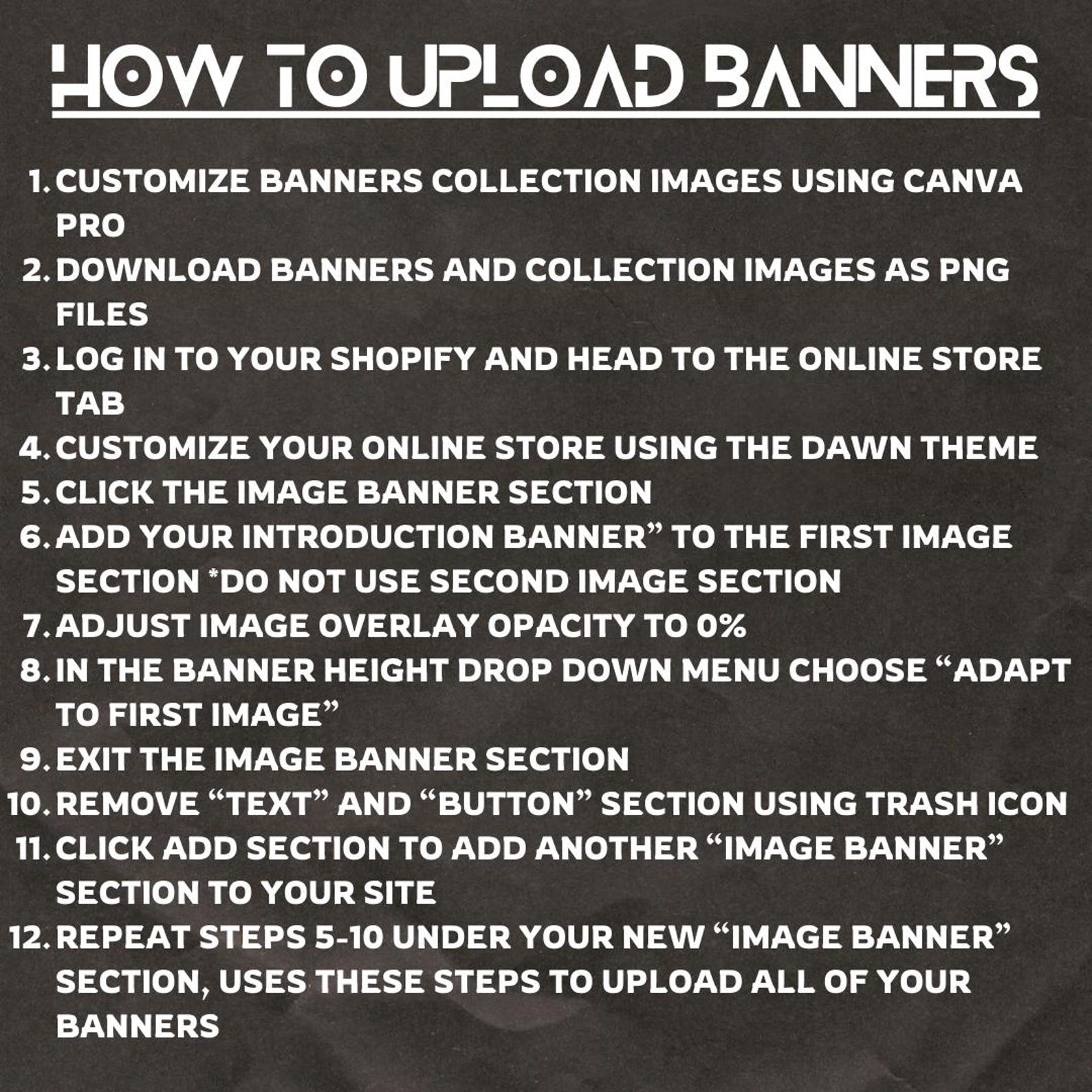 Shopify Streetwear Website Banners | Shopify Template | Shopify ...