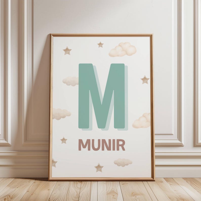Islamic Nursery Prints, Muslim Baby Arabic Frame, Eid Gift For Kids, Islamic Wall Art Set of 3,  Digital Nursery Decor Muslim Boy, Blue Beige Custom Islamic Printable Wall Art Set Of 3, Personalised Islamic Gift for Boy Son Nephew, Blue Islamic Kids Room Prints, Start With Bismillah, End With Alhamdulillah, Airplane Wall Art For Kids