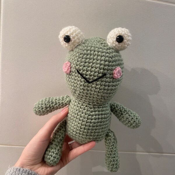 Grenouille en crochet