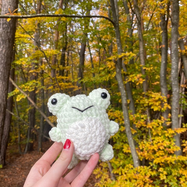 Grenouille en crochet