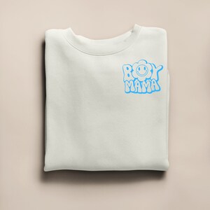 Boy Mom Crew Neck Sweatshirt for Mom | Mother&#39;s Day Gift