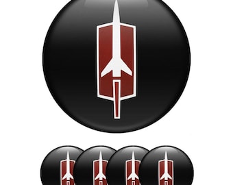 Juego de 4 tapacubos centrales de alta calidad para Oldsmobile, calcomanía con logotipo impreso en 3D para tapacubos, adhesivo de silicona abovedado para teléfono, portátil y tuning de coche.