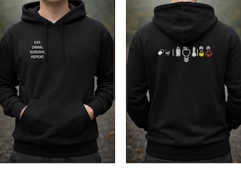 Sudadera con capucha de jugador de supervivencia