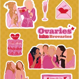 Galentine’s Day Sticker Bogen
