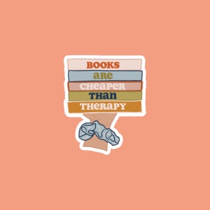 Boeken zijn goedkoper dan therapie