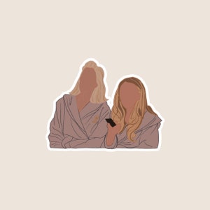 Keely Jones et Rebecca Welton Sticker