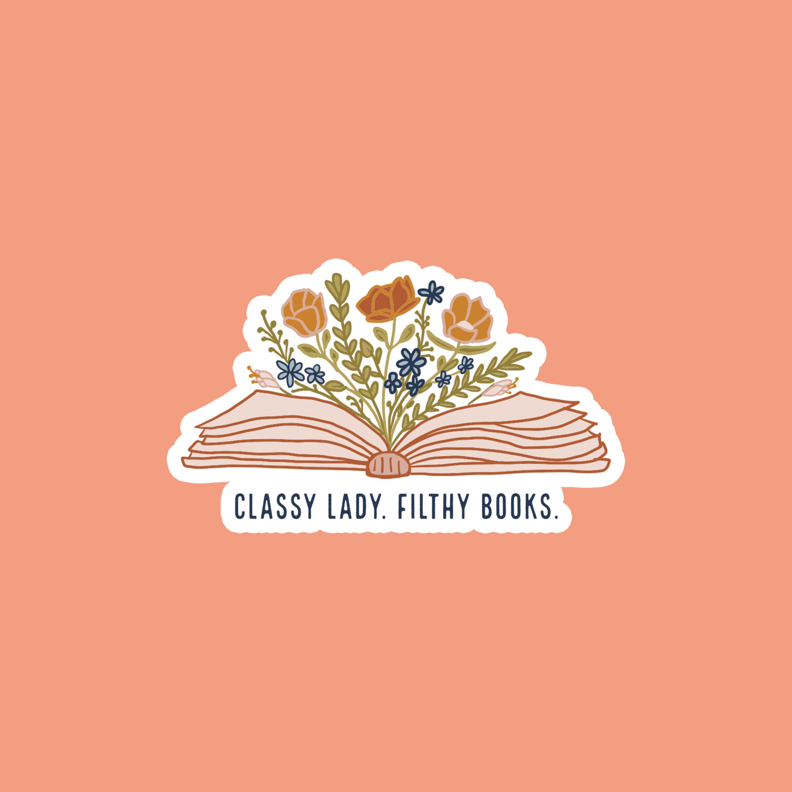Classy Lady, Filthy Books - Etsy