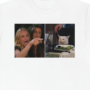 Woman Yelling at Cat Meme T-Shirt
