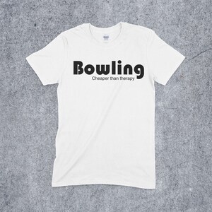 Bowling- Cheaper Than Therapy Short Sleeve