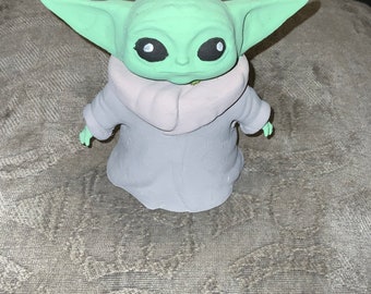 Grüner Baby Alien Charakter