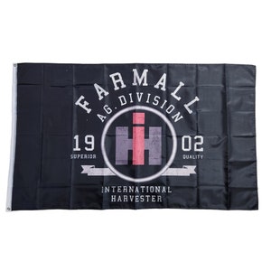 Collectible Antique for Collectors IH International Harvester Farmall Ag Division 1902 Farm Tractor Collectors Flag 3' x 5'