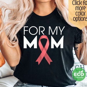 For My Uterine Cancer Mom T Shirt, Uterine Cancer Awareness Shirt, Uterine Cancer Shirt Gift for Uterine Cancer Warrior Survivor