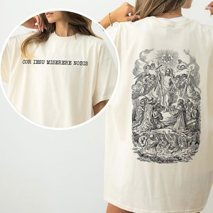 Catholic Shirt Sacred Heart of Jesus Shirts, Latin Mass Shirt, Catholic Prayer Shirt, Traditional Catholic T-Shirt, Catholic Gift