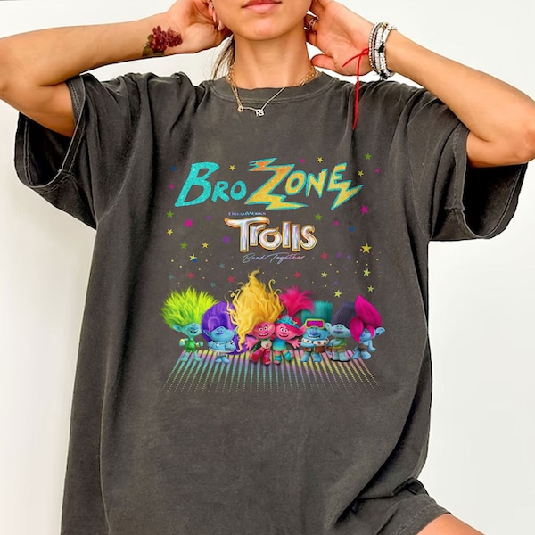 Trolls Bro Zone Birthday Invitation - Etsy