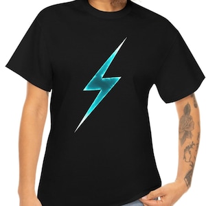 Lightning Bolt Shirt, Lightning T Shirt, Aesthetic Clothes, Zeus Lightning Bolt, Trendy Shirt, Gift Fro Him, For Her