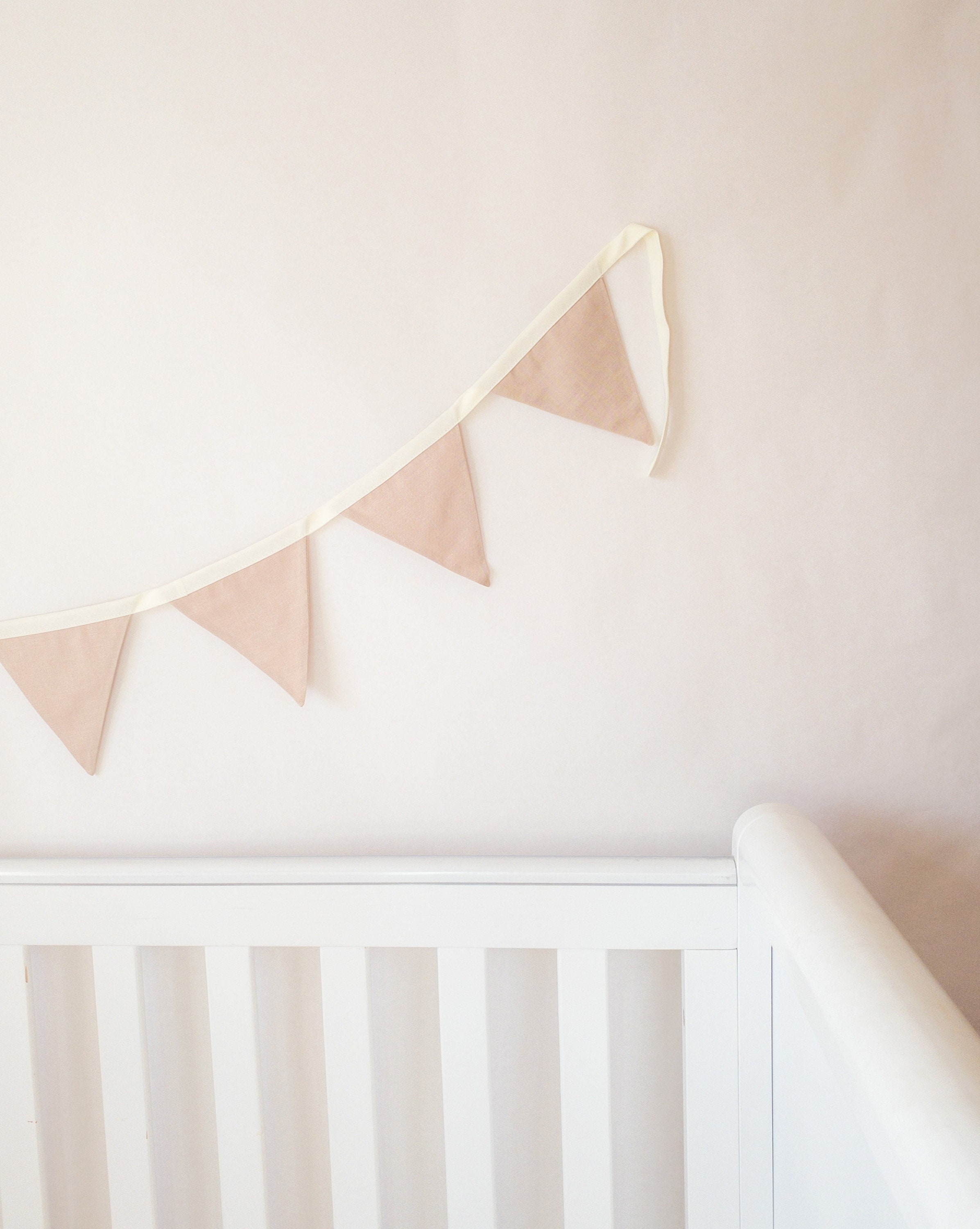 2 Wimpelketten Girlanden Blaugrau Je 3 M – Süße Dekoration Für Babyparty, Kinderzimmer Oder Geburtstagsfeier
